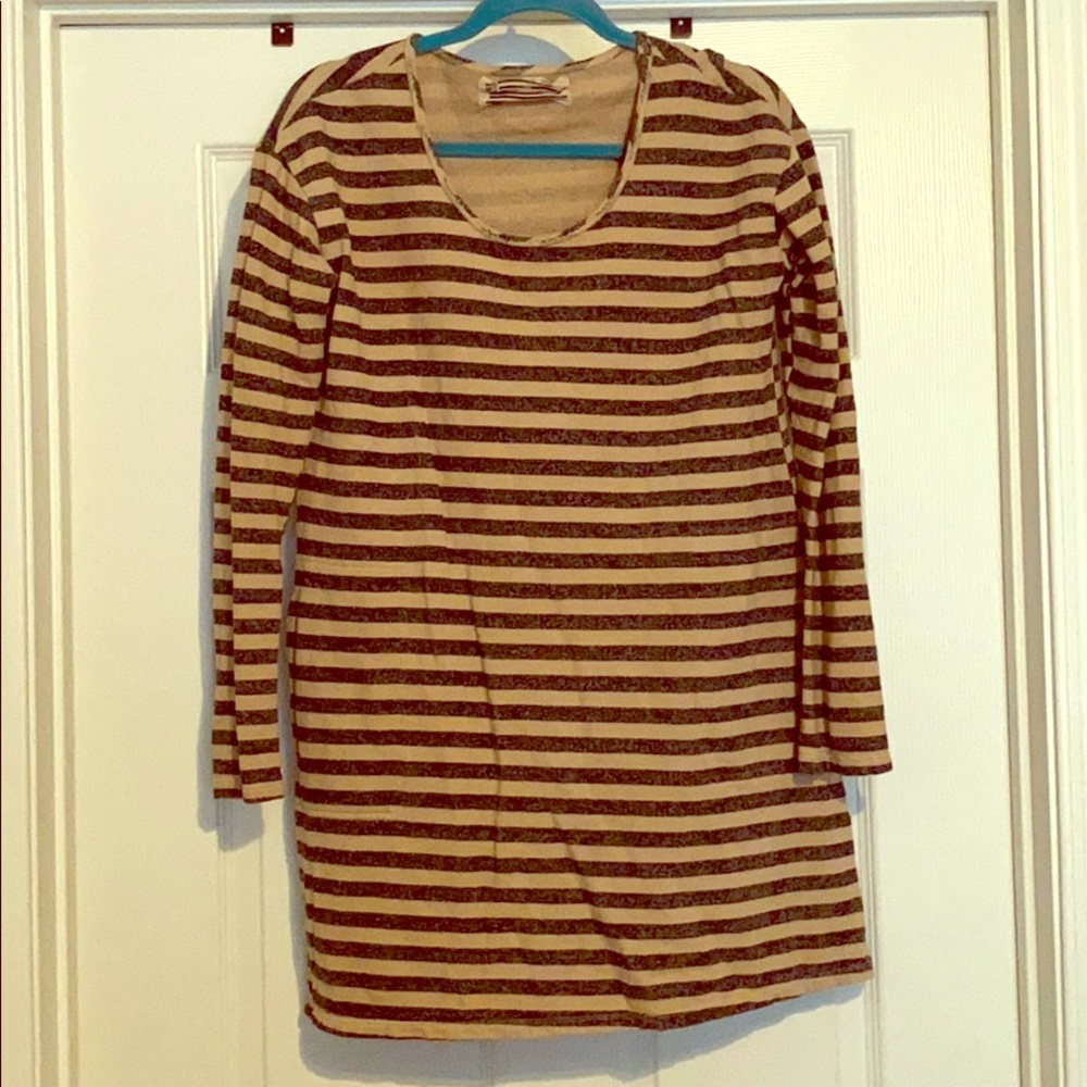 Free People oversize sweatshirt dress with pockets